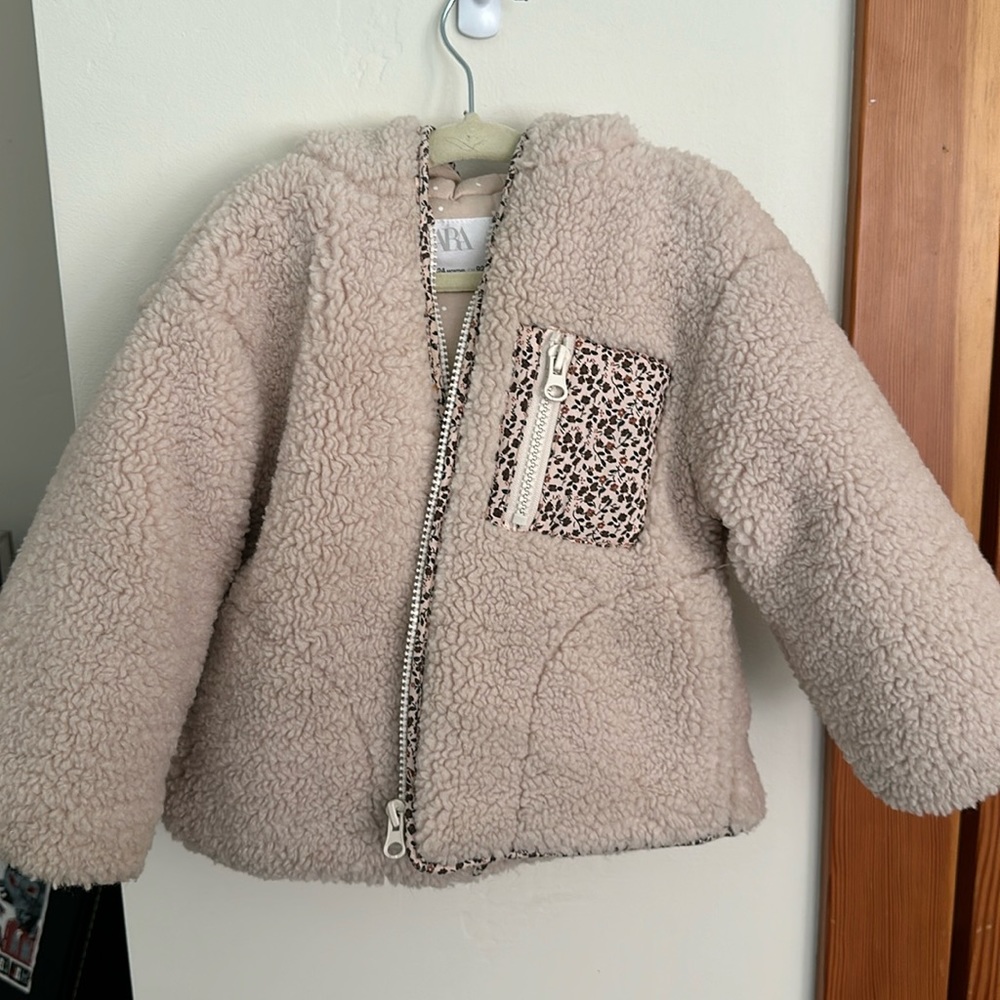 Zara Sherpa Jacket 18-24M